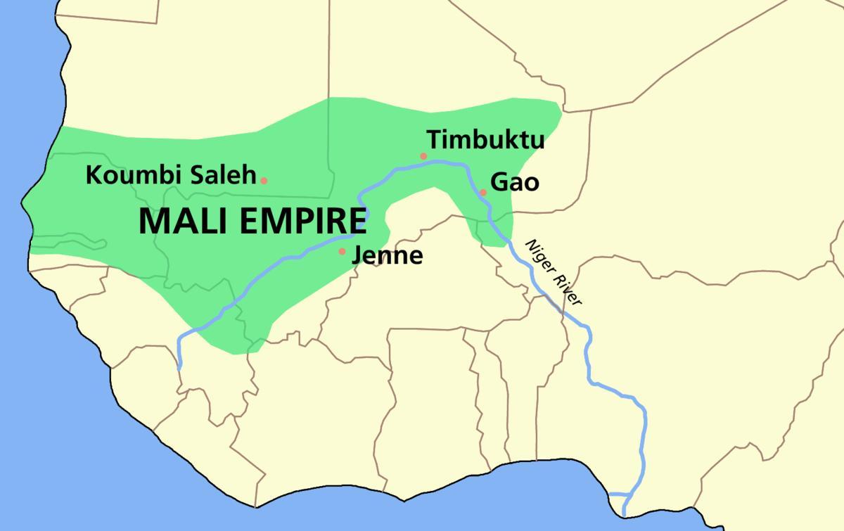 Kartta muinaisen Malin