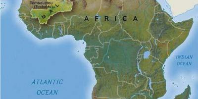 Malissa länsi-afrikassa kartta